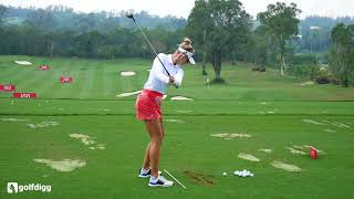 Day 3 Jessica Korda Pro practice  Honda LPGA Thailand 2018 [upl. by Deck]