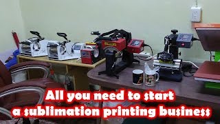 Start a sublimation printing business [upl. by Barfuss]