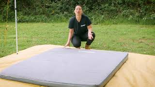 Adventure Kings QueenSized SelfInflating Mattress Setup amp Pack Away Tips [upl. by Haym78]