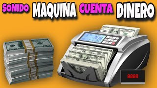 MAQUINA CONTADORA de BILLETES Sonido [upl. by Norehs439]