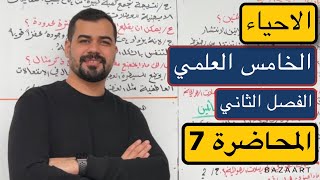 احياء الخامس العلمي  الفصل الثاني  المحاضرة 7  التنفس في الانسان  منهج 2023 [upl. by Cotsen]