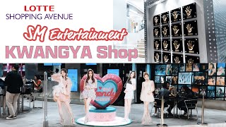 Lotte Shopping Avenue Mall  KWANGYA JakartaKorea Shop SM Entertainment  KWANGYA Shop [upl. by Pence]