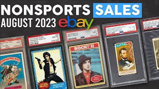 TOP 30 Highest Selling Vintage Non Sports Trading Cards on eBay  August 2023 [upl. by Norak]