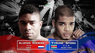 Alistair Overeem v Tyrone Spong [upl. by Emina796]