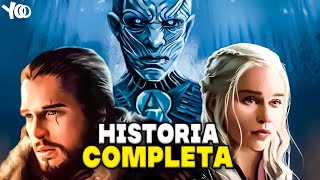 RESUMEN GAME OF THRONES  LA HISTORIA COMPLETA DE GAME OF THRONES EN ORDEN CRONOLÓGICO [upl. by Heimer]