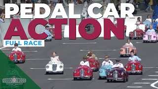 Kids pedal car chaos  2023 Settrington Cup Pt1 Full Race  Goodwood Revival [upl. by Roose]