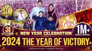 THE CROSSOVER NIGHT MEETING 31122023  SPIRITUAL FEAST WEEK 3  Ankur Narula Ministries [upl. by Aztinaj570]