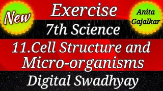 7th science chapter 11 question answer । cell structure and microorganisms। class 7 question answer [upl. by Saddler]