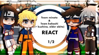 team minato amp team kakashi react  12  lazy AF  suki [upl. by Watt]