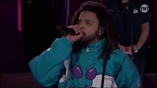 J Cole  ATM NBA All Star 2019 Performance [upl. by Chiarra]