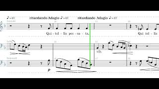 Gloria Vivaldi Domine Deus Agnus Dei Alto rehearsal track [upl. by Sula790]