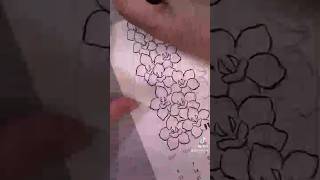 HowtoDraw Larkspur flowers [upl. by Eelac]