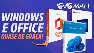 Chave de ativação WINDOWS e OFFICE Original Muito BARATO na GVGMALL [upl. by Ahseel737]