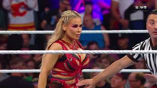 Natalya Lyra Valkyria amp Zelina Vega vs The Pure Fusion Collective Raw Sep 9 2024 [upl. by Iadrahc]