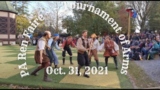 Pennsylvania Renaissance Faire 2021Tournament of Arms [upl. by Binni106]