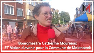 Bourgmestre Catherine Moureaux Et Vision davenir pour la Commune de Molenbeek [upl. by Kinghorn]