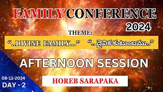 FAMILY CONFERENCE DAY2 AFTERNOON [upl. by Annairol]