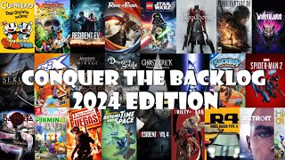 Conquering The Backlog 2024 Edition How I finished 120 Games in 2023 With 8 TipsTricks [upl. by Lucita]