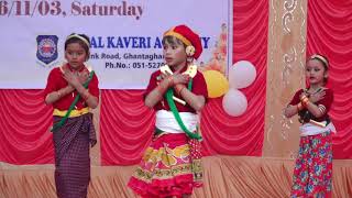 Rato tika nidharma song by Kaveri Academy in Annual Program 2076 [upl. by Takeshi]