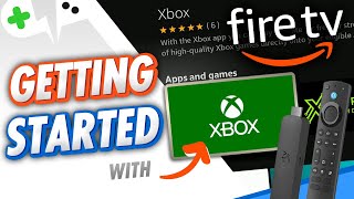 Play XBOX Games on FIRE TV STICK 4K  Getting Started amp SETUP [upl. by Ynnal479]