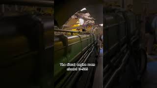 Walking through the diesel engine room aboard captured German UBoat 505 in Chicago IL [upl. by Adalard]