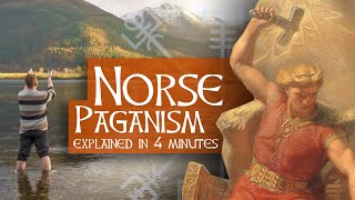 Norse Paganism Explained in Under 4 Minutes [upl. by Levey]