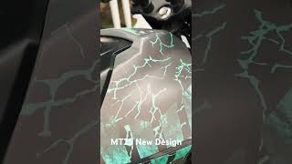 Mt25 New Design automobile motorcycle smartphone vinly wrap [upl. by Schilt87]