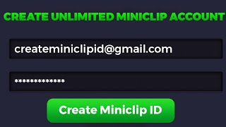 How To Create Pure Miniclip ID 2023 [upl. by Sahpec]