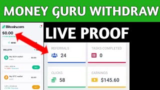 Money Guru Payment Proof  Money guru withdraw Proof  How to Withdraw From Money guru  moneyguru [upl. by Idell285]