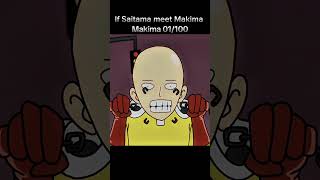 Saitama vs Makima Makima meet Saitama anime edit [upl. by Lavine518]