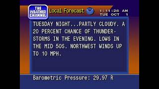 Lexington Kentucky  Emulated WeatherSTAR 4000 [upl. by Aisan694]