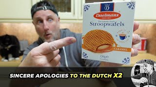 Apologies to the Dutch x 2  Daelmans Caramel Stroopwafels Review [upl. by Hiro]