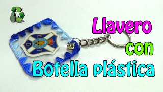 Llavero personalizable con botella plástica Reciclaje Ecobrisa [upl. by Rramaj251]