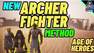 Conan Exiles Age of Heroes New Archer Fighter method [upl. by Ecila]