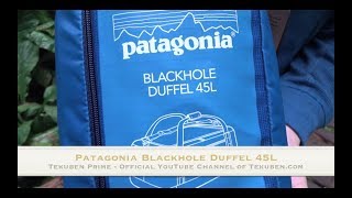 Patagonia Black Hole 45L Duffel Review  Tekubencom [upl. by Bultman]