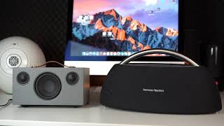 Audio Pro T5C5 vs HarmanKardon GoPlay  Sound comparison [upl. by Tihw]