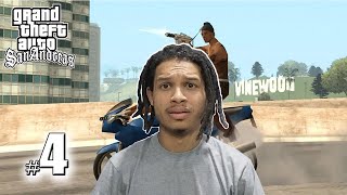 PERSEGUIÇÃO DE MOTO  GTA SAN ANDREAS PARTE 4 [upl. by Gaspard960]