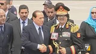 Il rapporto tra Gheddafi e Berlusconi LItalia ha saputo regolare i conti con la sua ex [upl. by Zinah436]