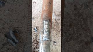 Welding work tips and tricksTwo rods joint for Root welding new ideasshorts viralvideo welding [upl. by Onairot]