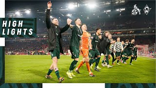 1FC Köln  Werder Bremen  Die Auswärtsserie hält  Highlights amp Interviews [upl. by Rheinlander]