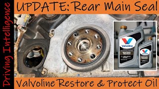 Valvoline Restore amp Protect Review Rear Main Seal Removal amp Crank Shaft Oil Pan Inspection [upl. by Danni]