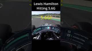 Lewis Hamilton hitting 56G at Mugello F1 2020 [upl. by Cheria476]