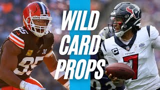 Best BROWNS vs TEXANS NFL Player Props for Super Wild Card Weekend  NFL Prop Bets Today [upl. by Jolyn]