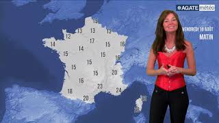 MÉTÉO AGATE DU 18 08 2017 [upl. by Stamata]