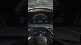 GTR vs svj Nissan vs Lamborghini automobile fh5 [upl. by Corell]