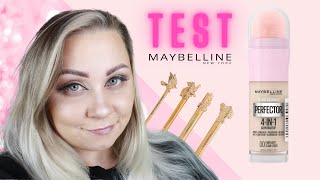 🔥TEST🔥 Maybelline Instant Age Rewind Perfector 4in1 Glow [upl. by Inaflahk]