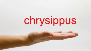 How to Pronounce chrysippus  American English [upl. by Maupin974]