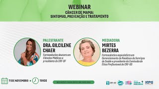 Webinar Câncer de mama Sintomas prevenção e tratamento [upl. by Adalard]