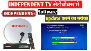 How to update INDEPENDENT TV Setbox in Software [upl. by Mazlack632]