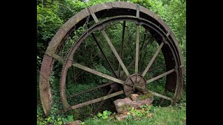 Virtue Mill Water Wheel civilwar history [upl. by Monjan]